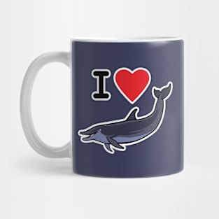 I Love Rough-Toothed Dolphins Mug